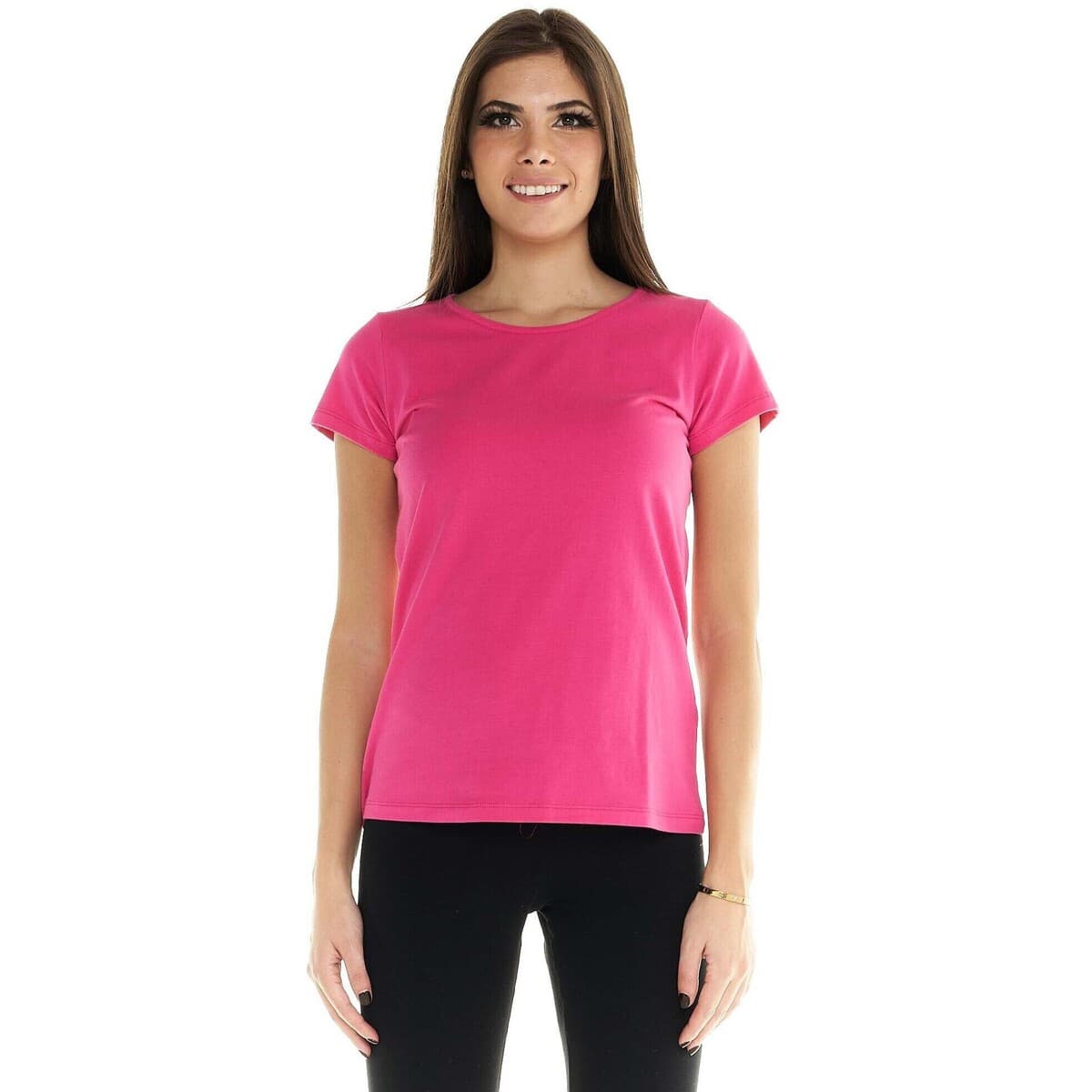 T-shirt με κοντά μανίκια Leone 1947 Woman Short Sleeves Basic