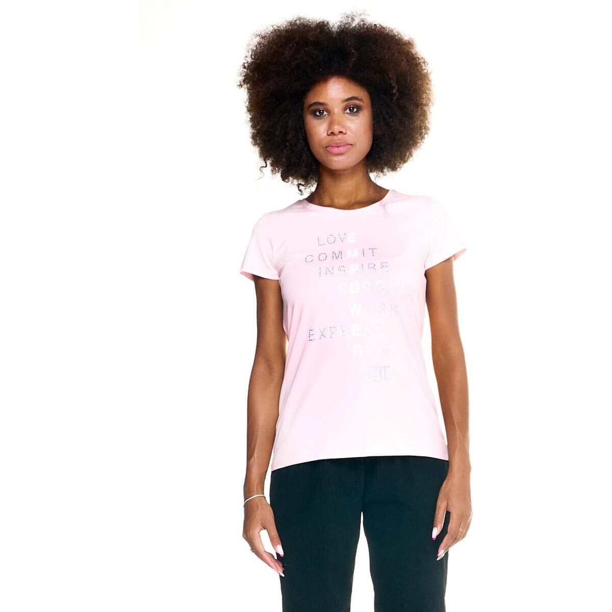 T-shirt με κοντά μανίκια Leone 1947 Woman Short Sleeves Leisure