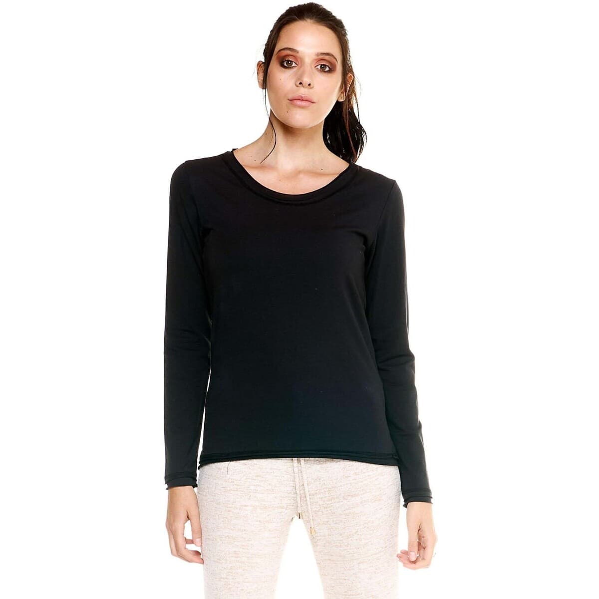 Μπλουζάκια με μακριά μανίκια Leone 1947 Woman Long Sleeves Leisure