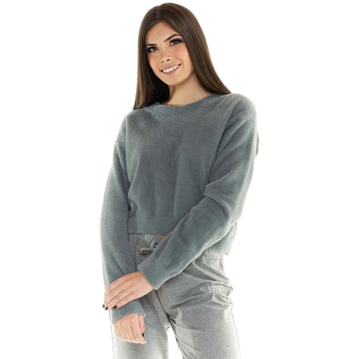 Φούτερ Leone 1947 Woman Crop Sweater Leisure