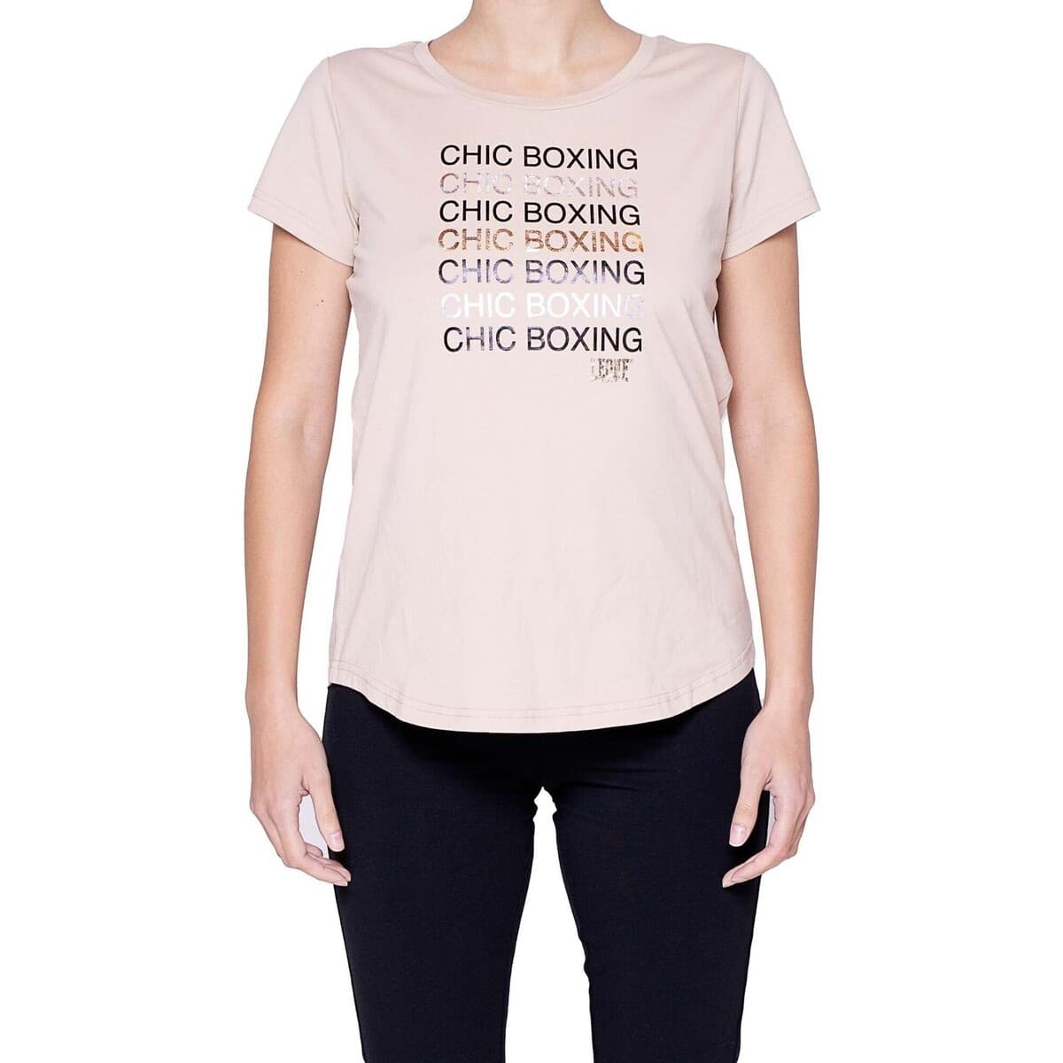 T-shirt με κοντά μανίκια Leone 1947 Woman Short Sleeves Chic Boxing
