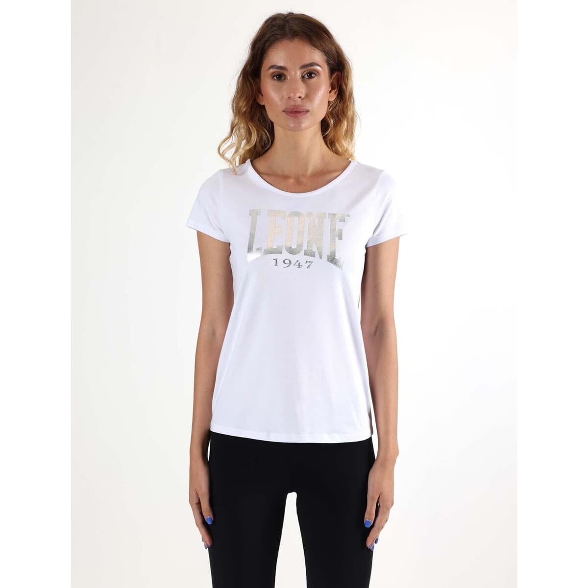 T-shirt με κοντά μανίκια Leone 1947 Woman Short Sleeves New Basic
