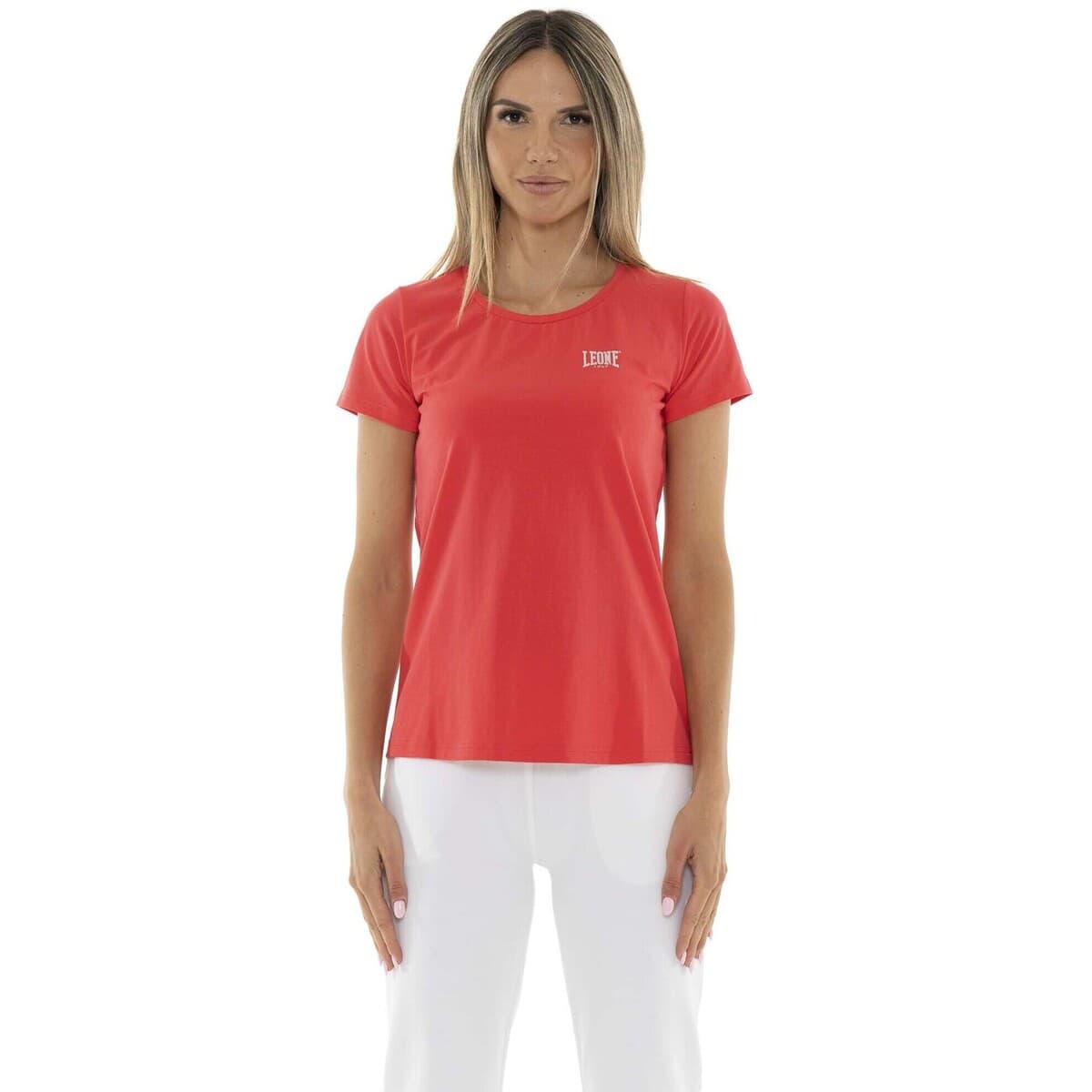 T-shirt με κοντά μανίκια Leone 1947 Woman Short Sleeves New Basic