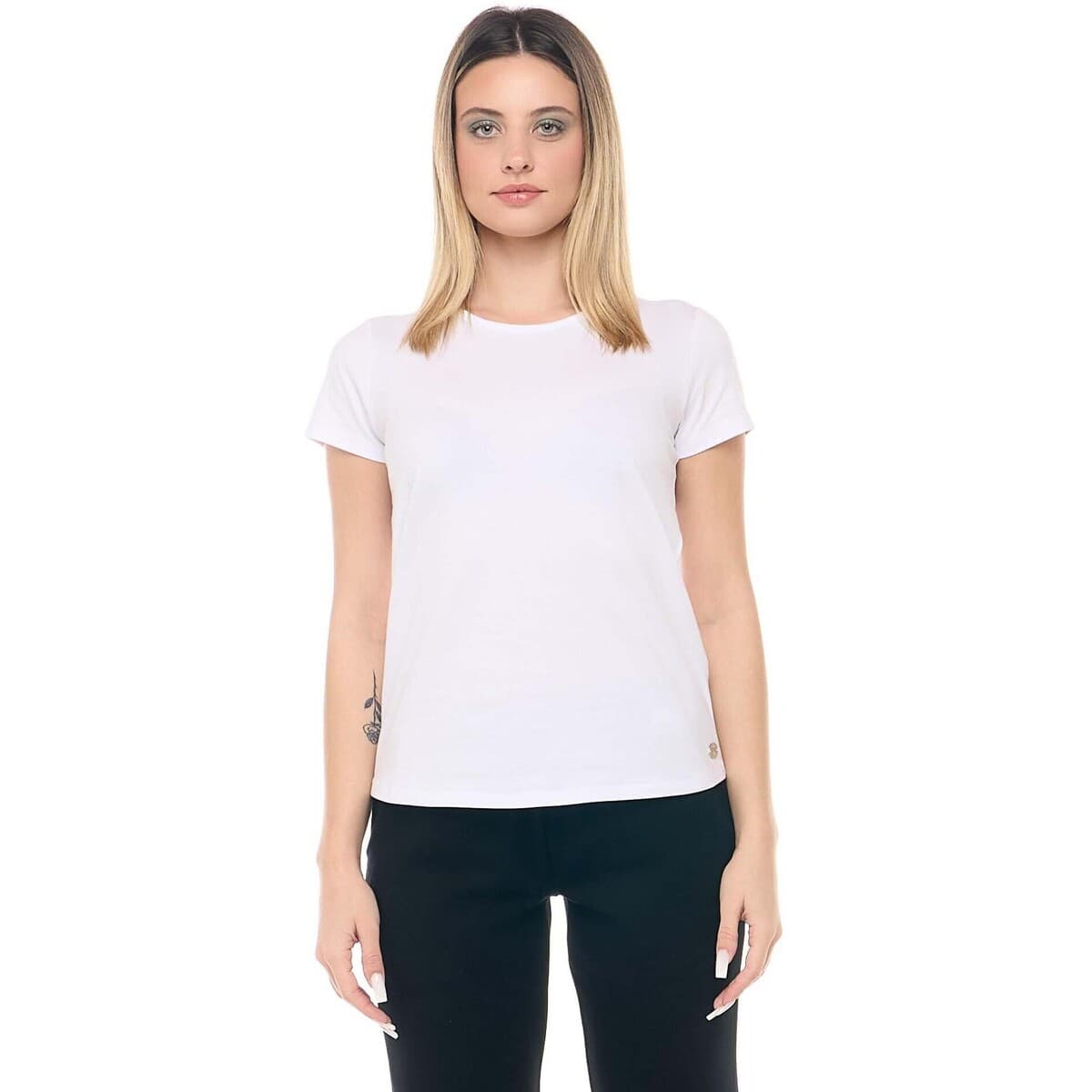 T-shirt με κοντά μανίκια Leone 1947 Woman Short Sleeves New Basic