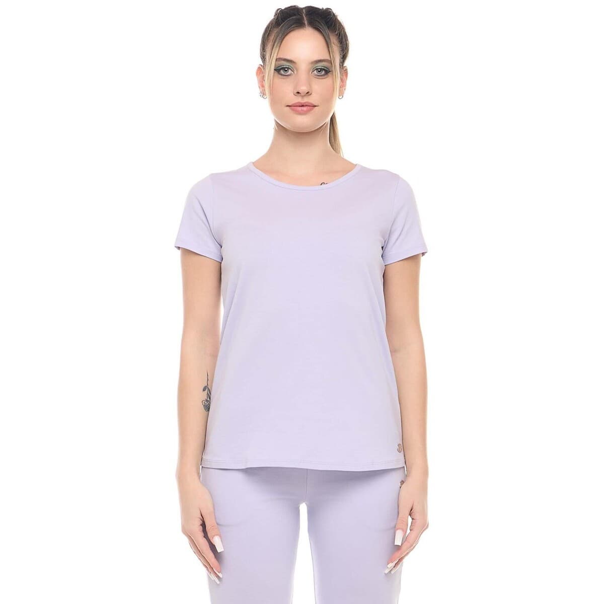T-shirt με κοντά μανίκια Leone 1947 Woman Short Sleeves New Basic