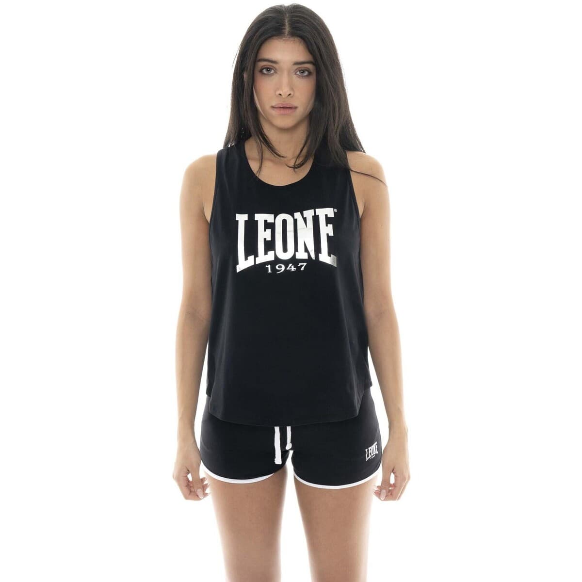 Αμάνικα/T-shirts χωρίς μανίκια Leone 1947 Woman Tank New Basic