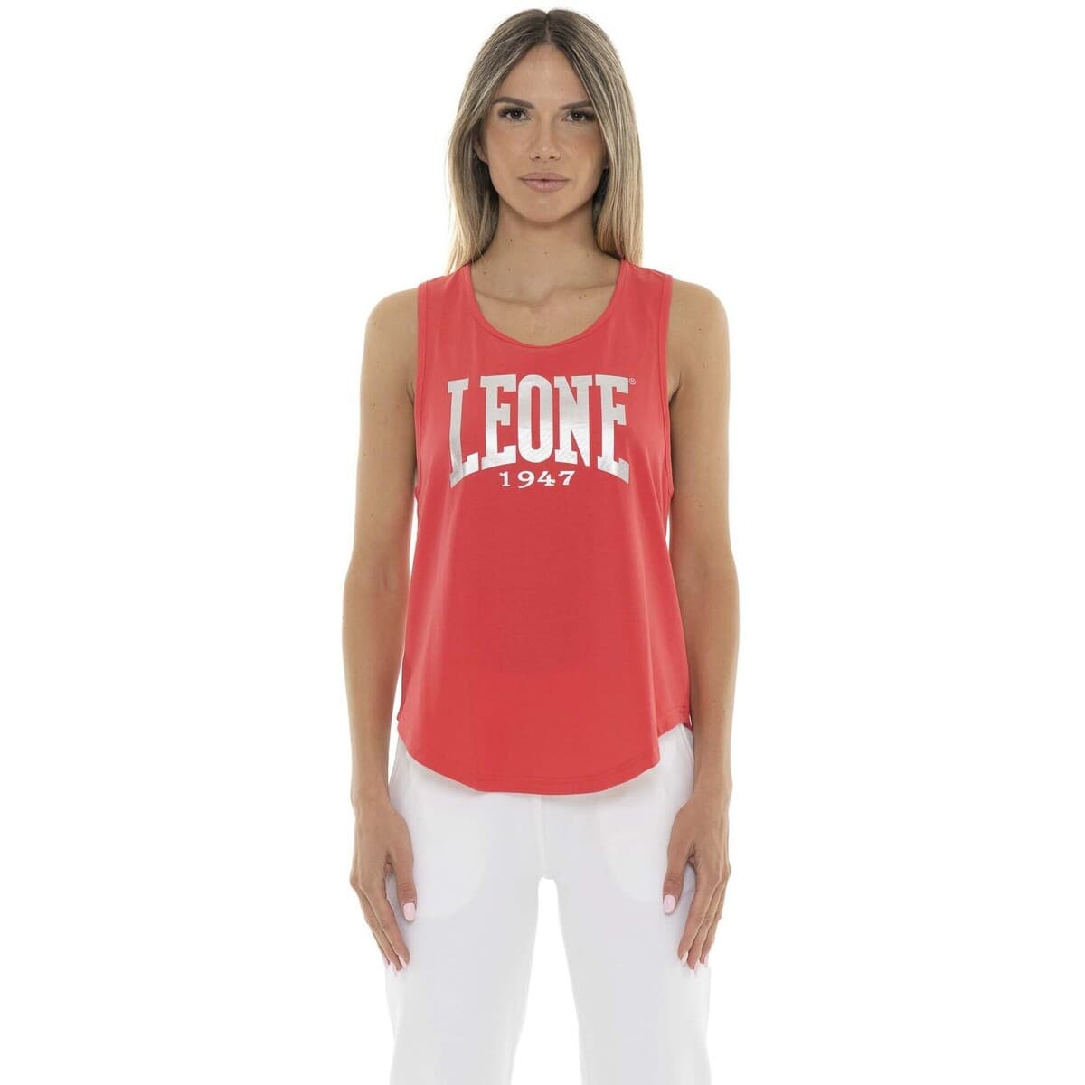 Αμάνικα/T-shirts χωρίς μανίκια Leone 1947 Woman Tank New Basic