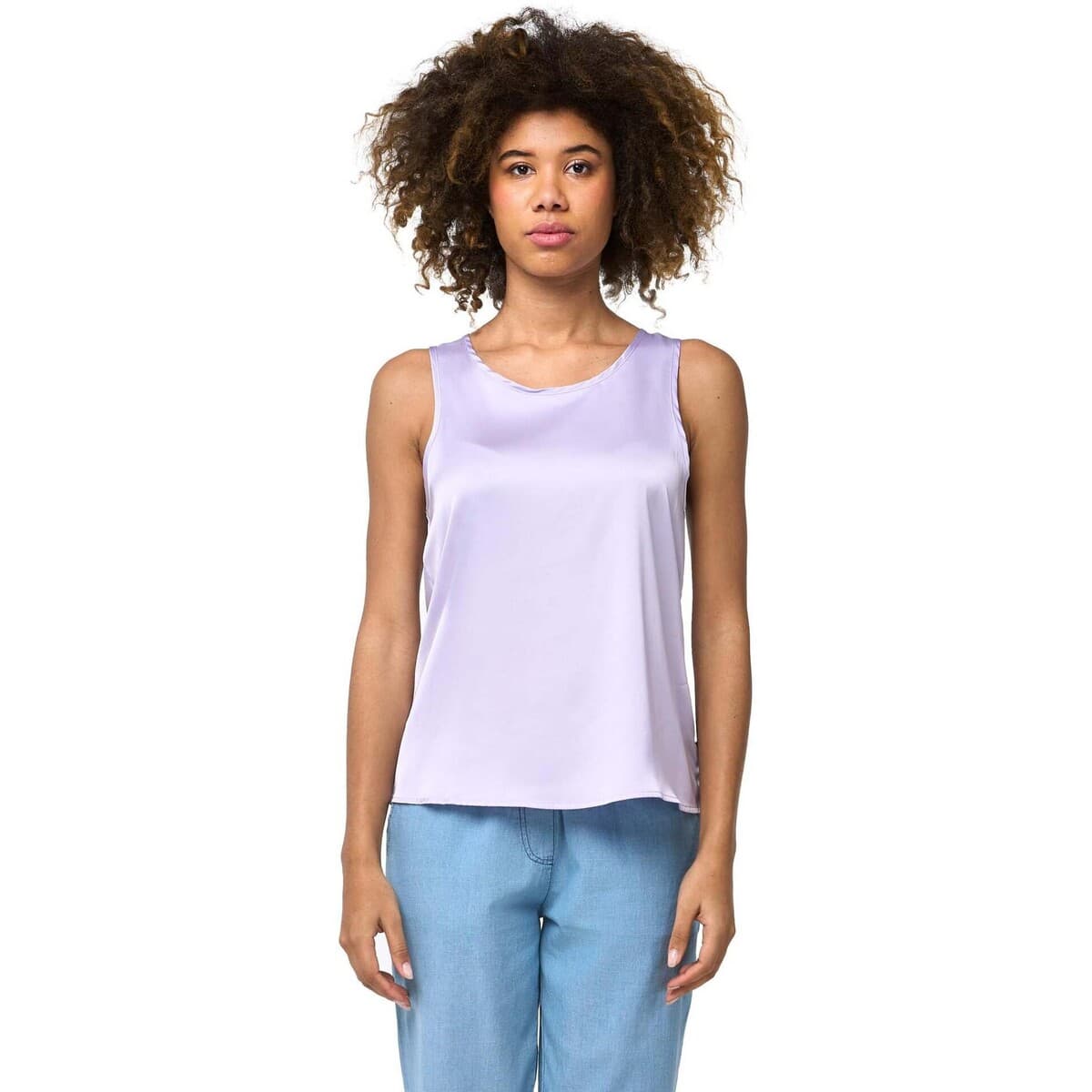 Αμάνικα/T-shirts χωρίς μανίκια Leone 1947 Woman Tank Bright