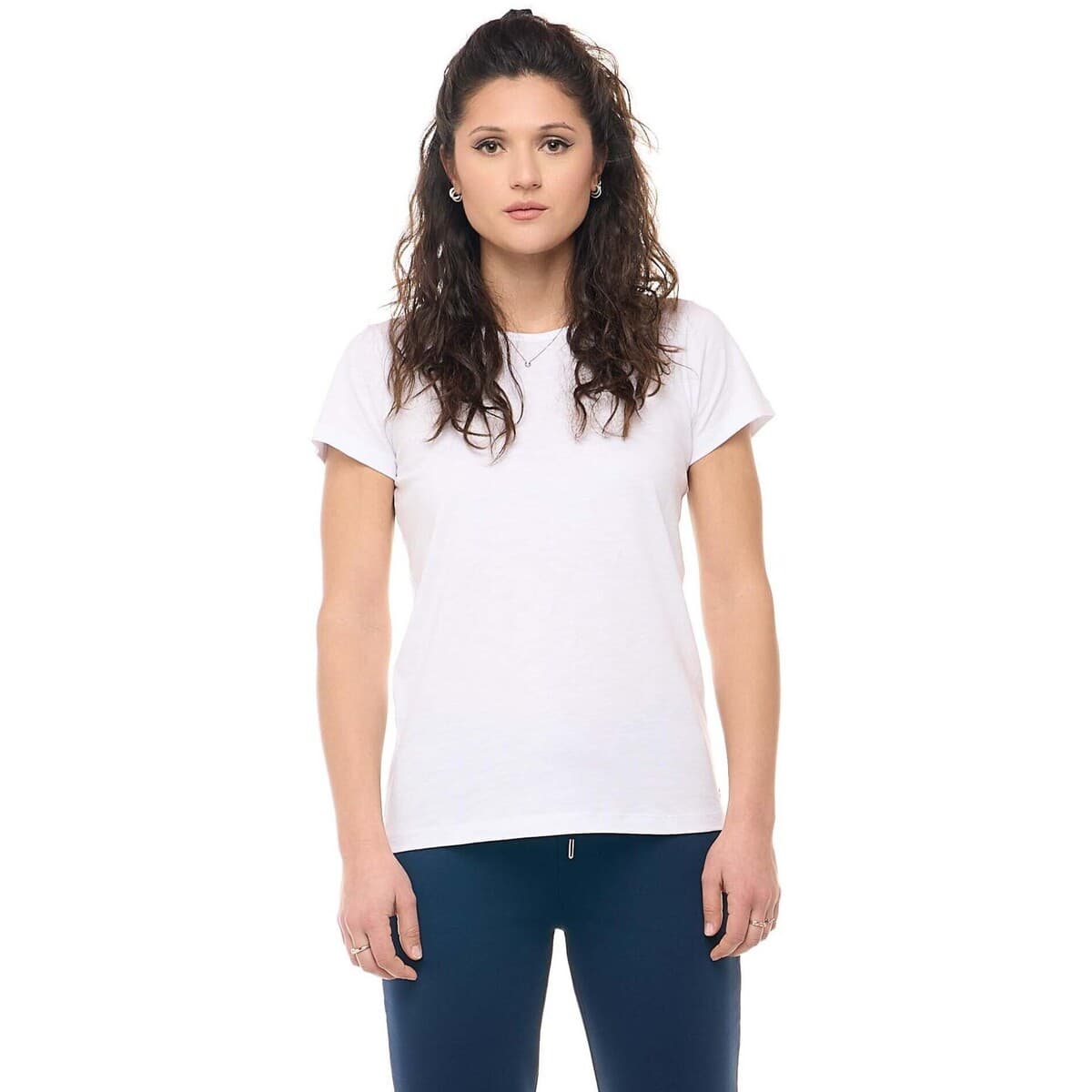 T-shirt με κοντά μανίκια Leone 1947 Woman Short Sleeves New Basic