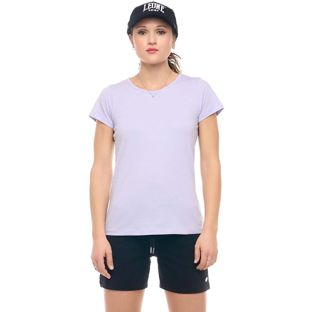 T-shirt με κοντά μανίκια Leone 1947 Woman Short Sleeves New Basic