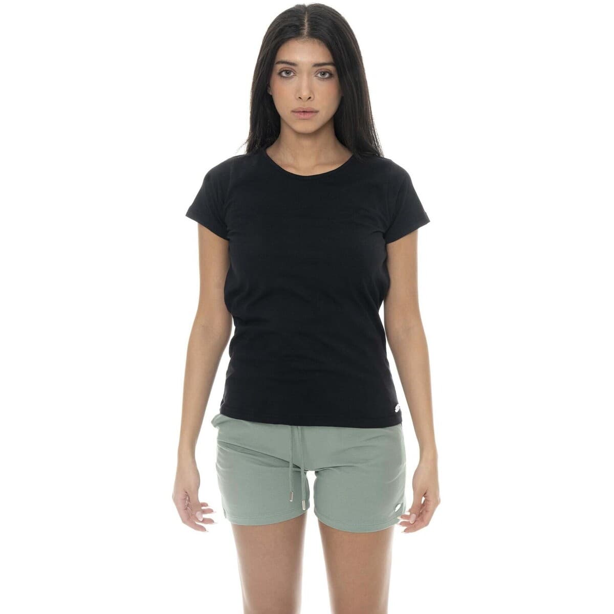 T-shirt με κοντά μανίκια Leone 1947 Woman Short Sleeves New Basic
