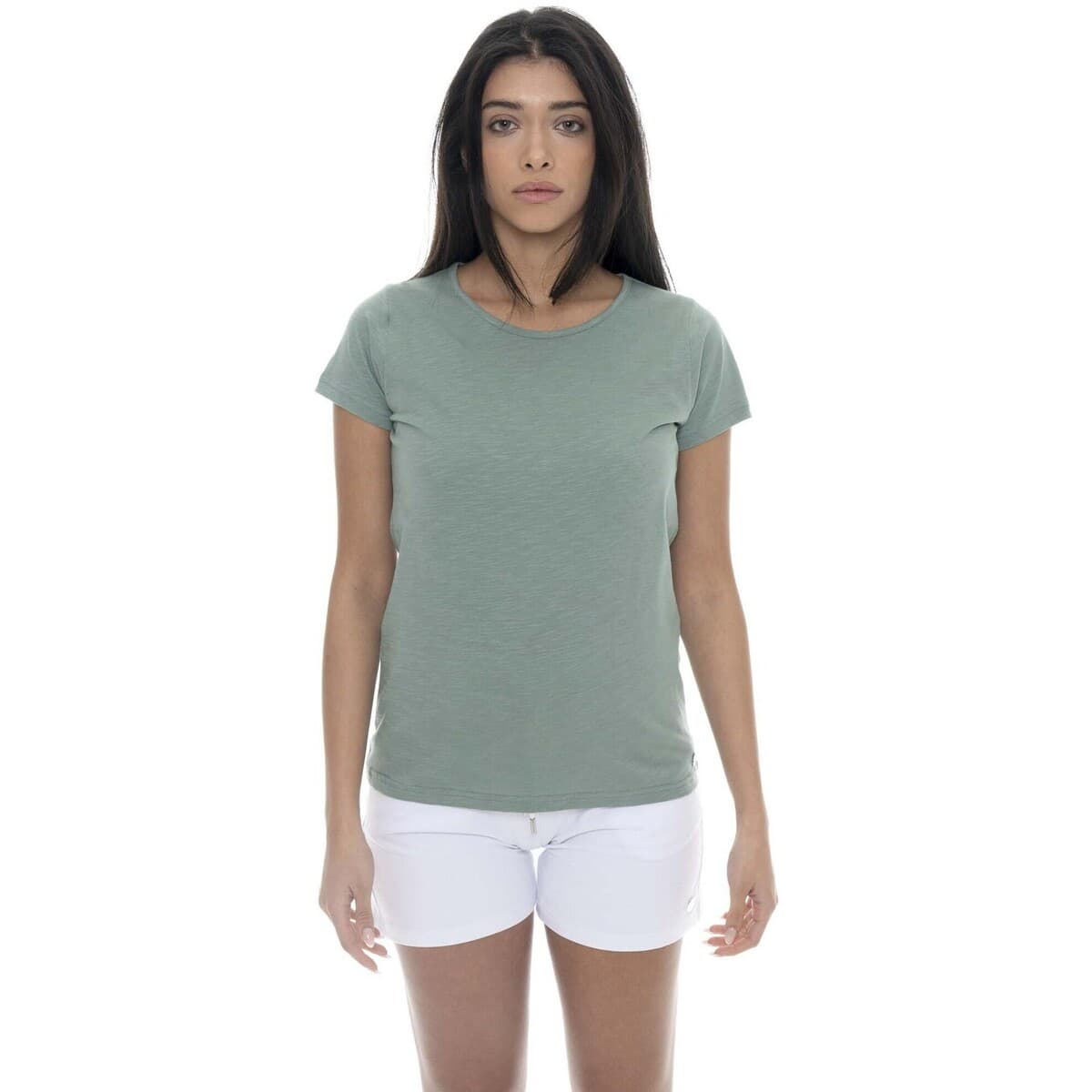 T-shirt με κοντά μανίκια Leone 1947 Woman Short Sleeves New Basic
