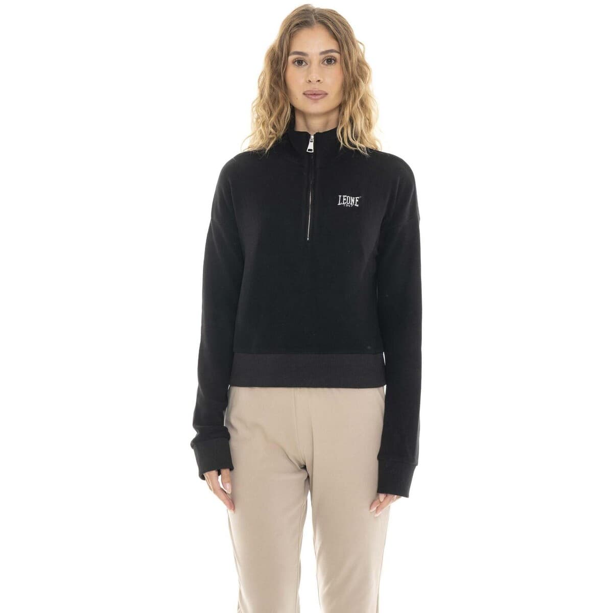 Ζακέτα Leone 1947 Woman High Collar Relaxed