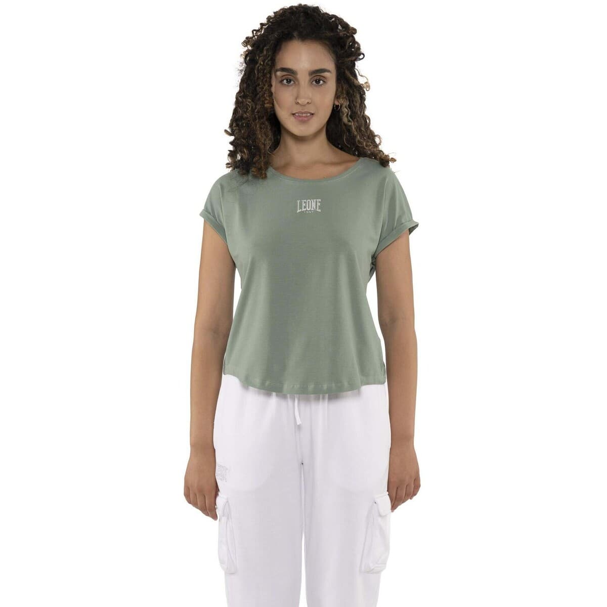 T-shirt με κοντά μανίκια Leone 1947 Woman Short Sleeves Spring Vibes