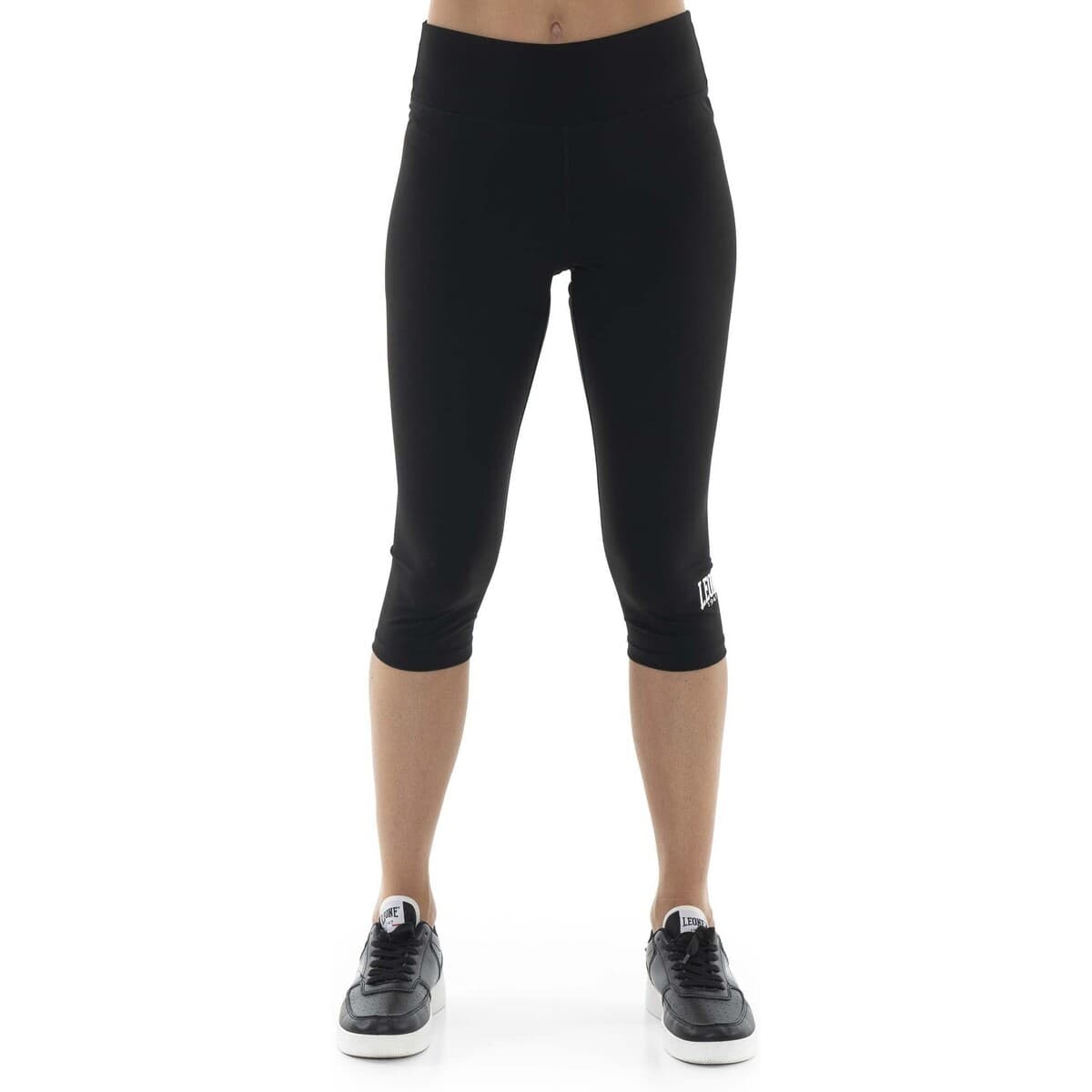 Καλσόν Leone 1947 Woman Short Leggings Black White