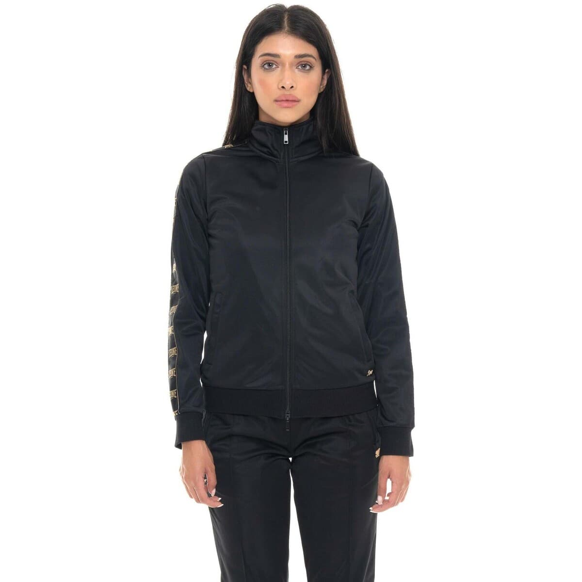 Ζακέτα Leone 1947 Woman Full Zip Gold Studs