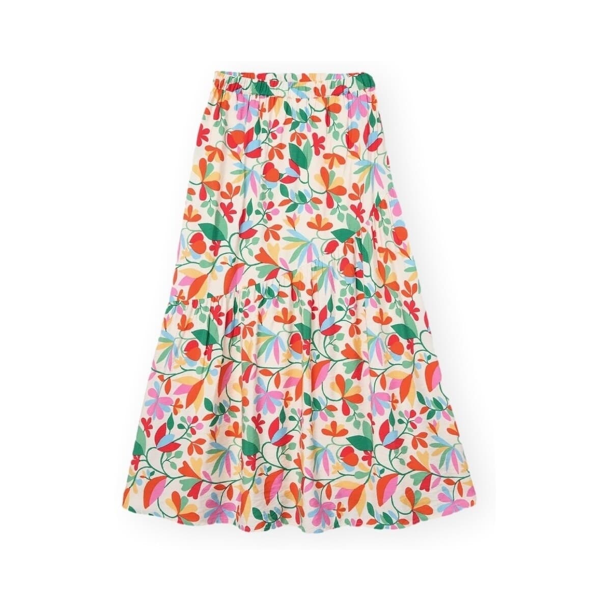 Κοντές Φούστες Compania Fantastica COMPAÑIA FANTÁSTICA Skirt 12108 - Flowers 13