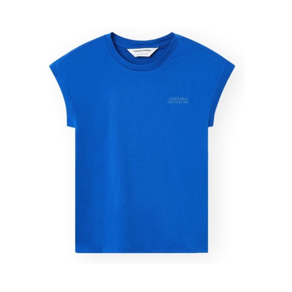 T-shirt με κοντά μανίκια Compania Fantastica COMPAÑIA FANTÁSTICA T-Shirt 11201 - Blue