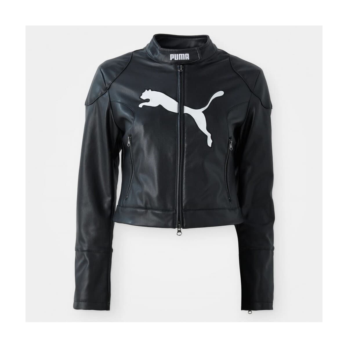 Δερμάτινο Μπουφάν Puma Chaqueta Mujer Modèle Future Archive
