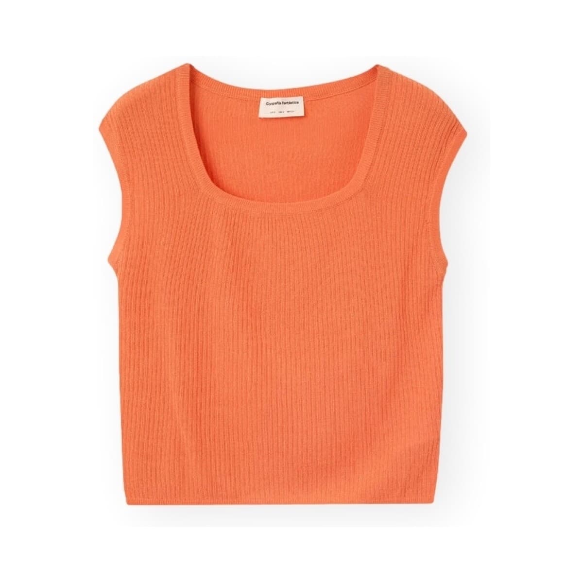 Μπλούζα Compania Fantastica COMPAÑIA FANTÁSTICA Top 10457 - Orange