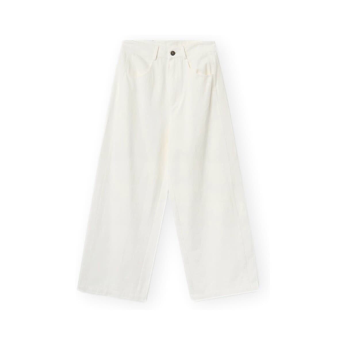 Παντελόνια Compania Fantastica COMPAÑIA FANTÁSTICA Trousers 11130 - White