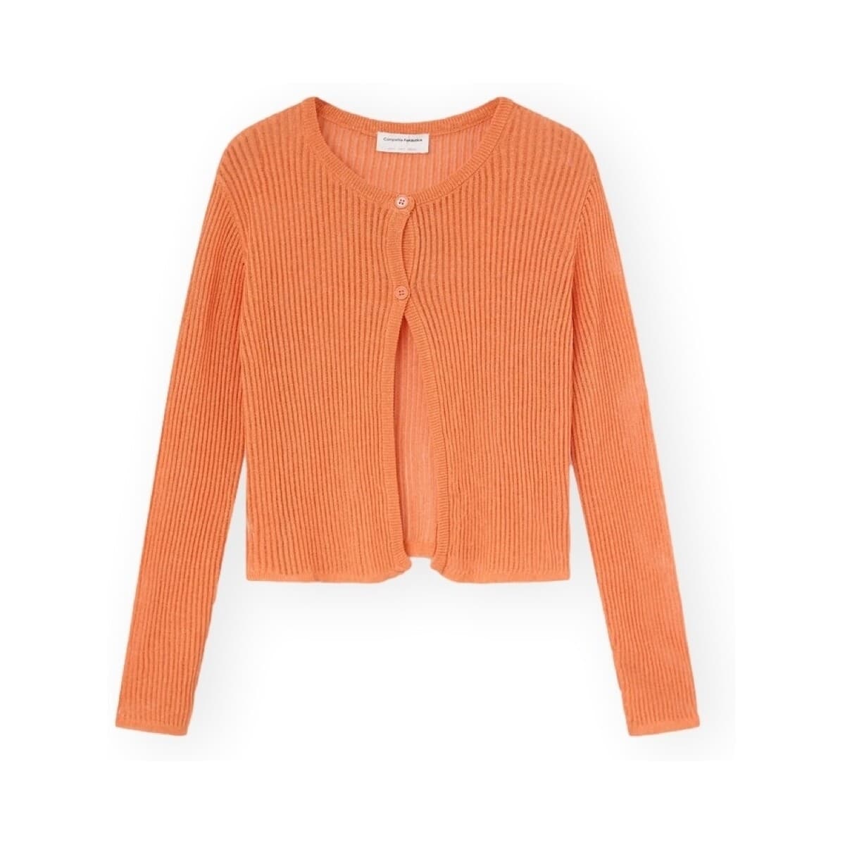 Μπουφάν / Ζακέτες Compania Fantastica COMPAÑIA FANTÁSTICA Cardigan 10460 - Orange