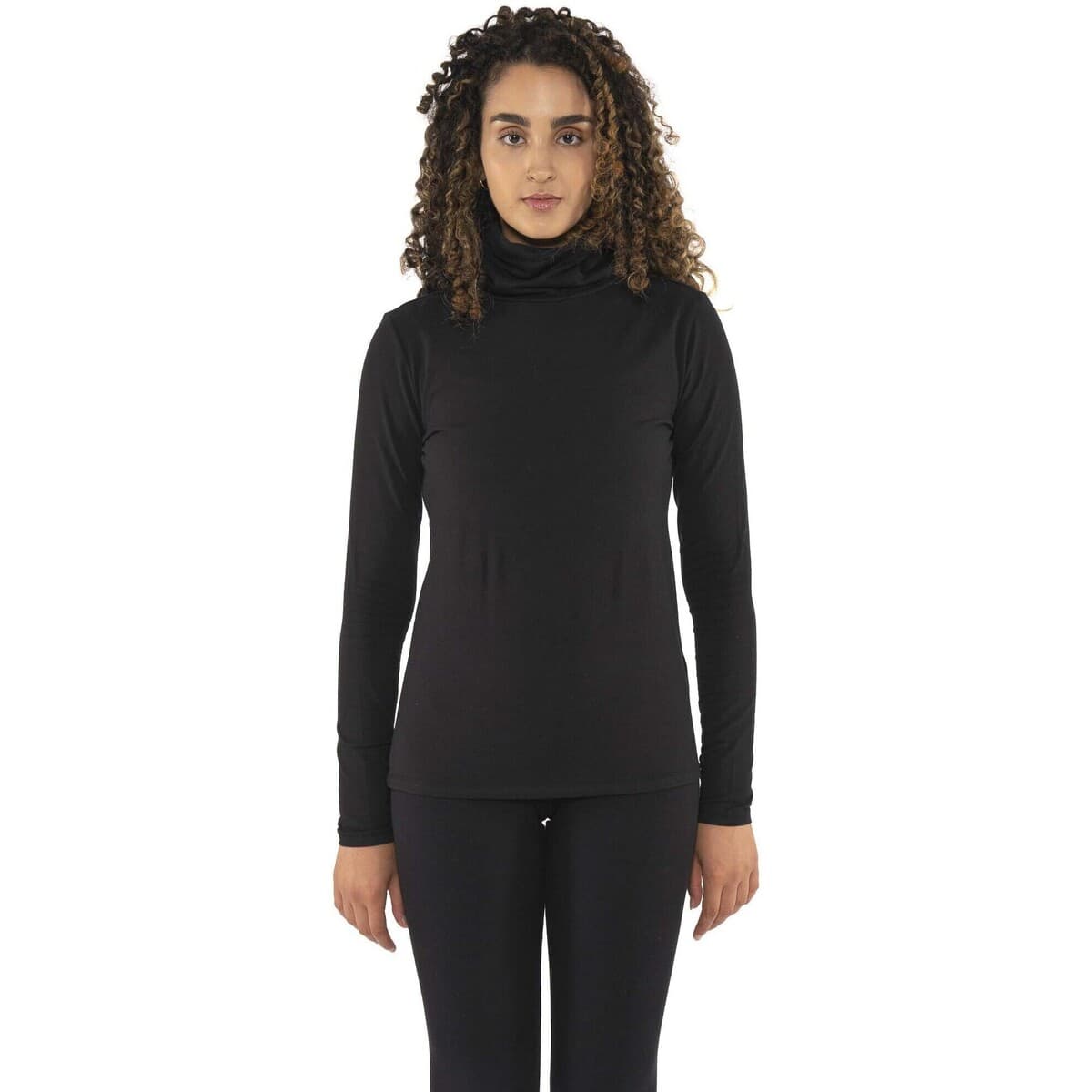 Μπλουζάκια με μακριά μανίκια Leone 1947 Woman High Collar Never Without