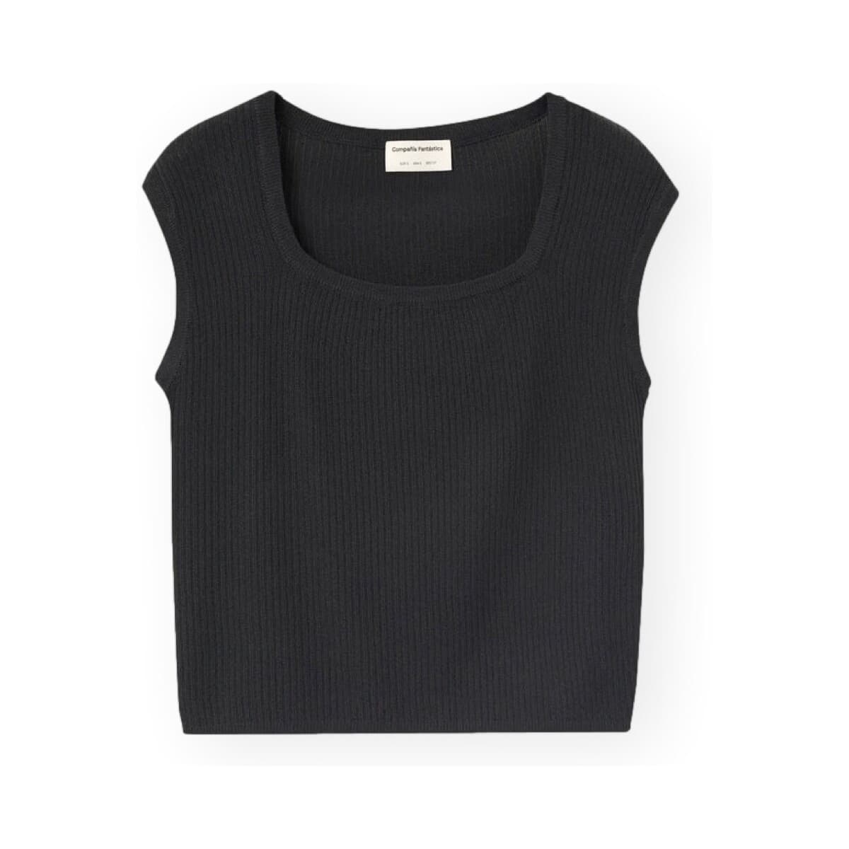 Μπλούζα Compania Fantastica COMPAÑIA FANTÁSTICA Top 10458 - Black