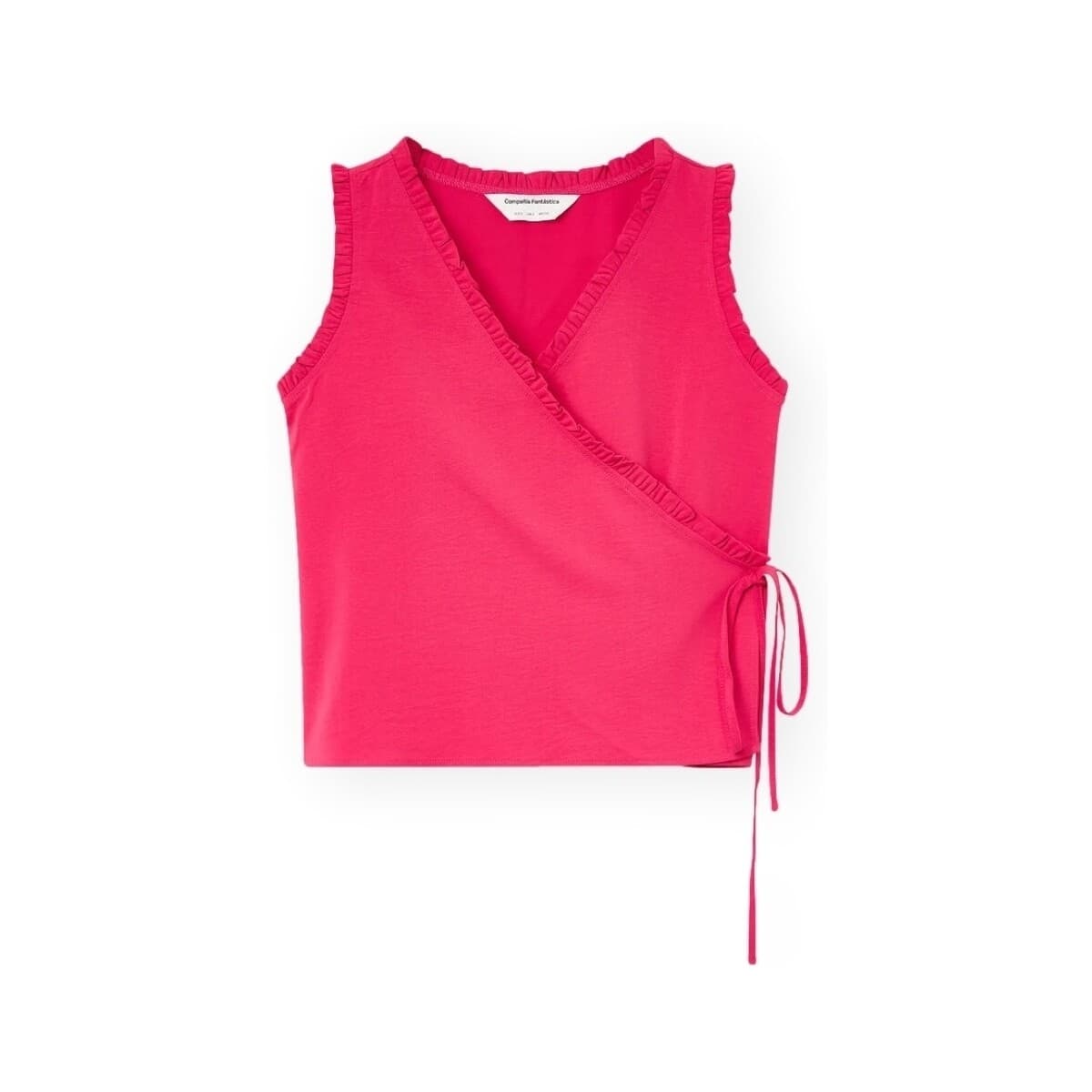 Μπλούζα Compania Fantastica COMPAÑIA FANTÁSTICA Top 11340 - Fuchsia