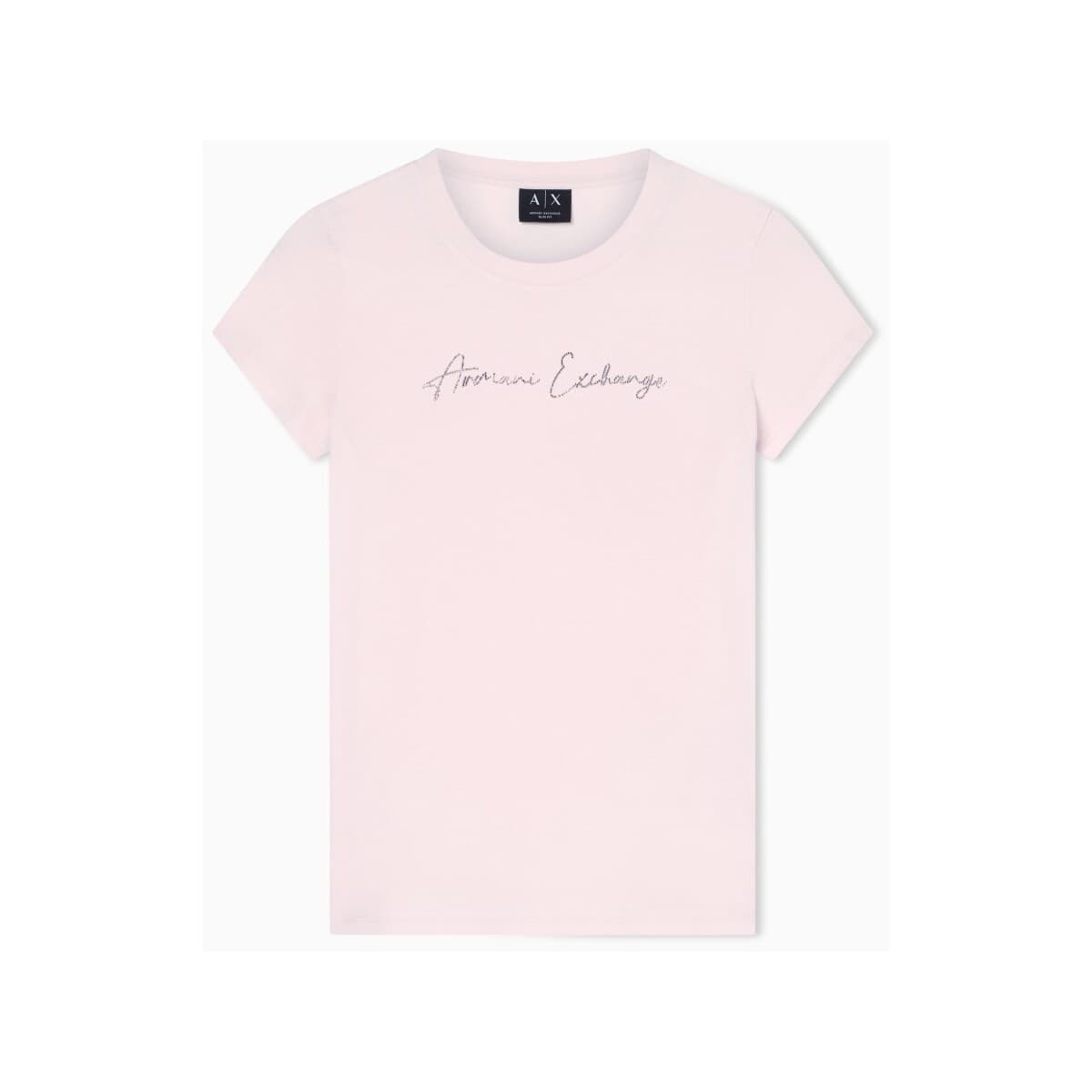 T-shirt με κοντά μανίκια EAX Camisetas Mujer Modèle Xw001457 Af1035