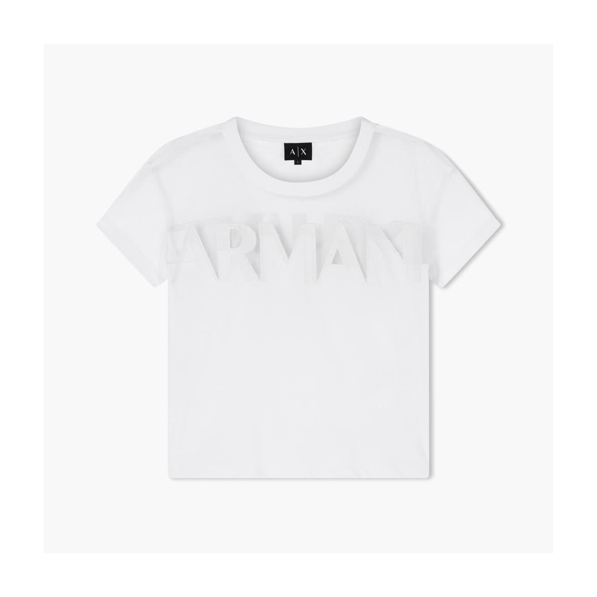 T-shirt με κοντά μανίκια EAX Camisetas Mujer Modèle Xw002332 Af1035