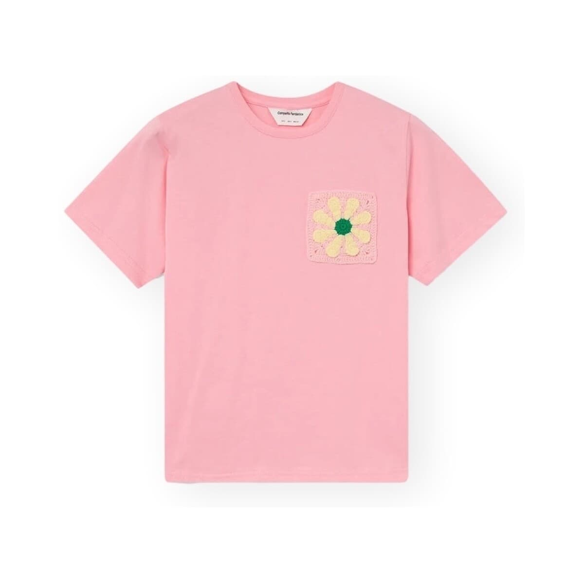 T-shirt με κοντά μανίκια Compania Fantastica COMPAÑIA FANTÁSTICA T-Shirt 11127 - Pink