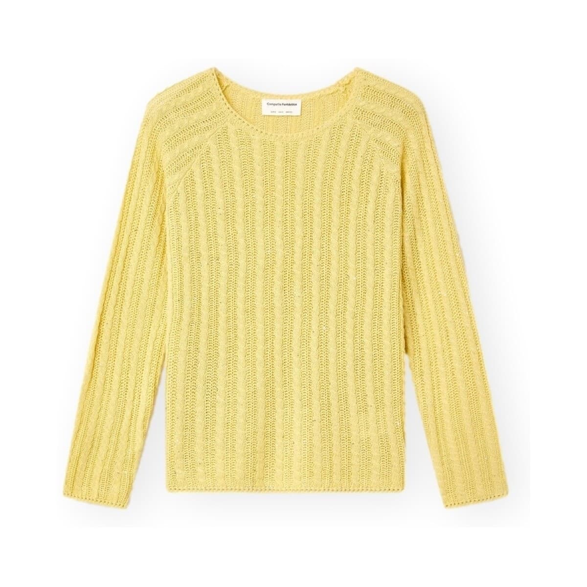 Πουλόβερ Compania Fantastica COMPAÑIA FANTÁSTICA Knit 10243 - Yellow