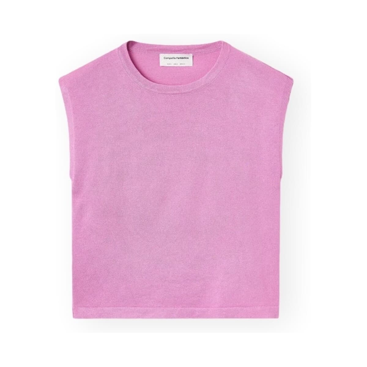Μπλούζα Compania Fantastica COMPAÑIA FANTÁSTICA Top 10469 - Pink