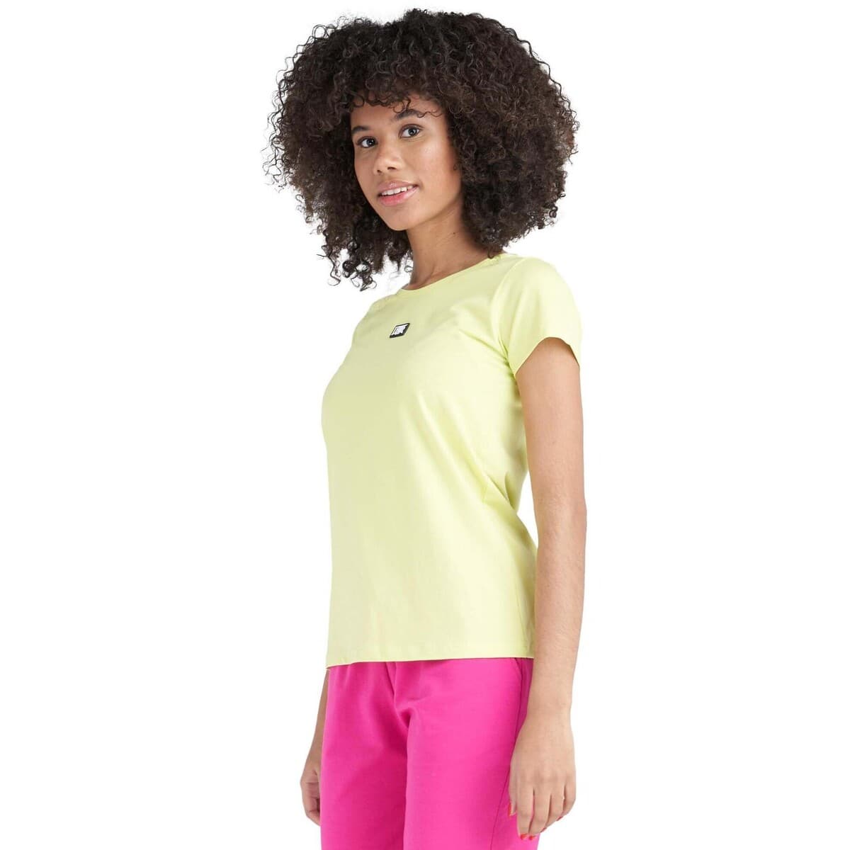 T-shirt με κοντά μανίκια Leone 1947 Woman T-Shirt Short Sleeves Neon