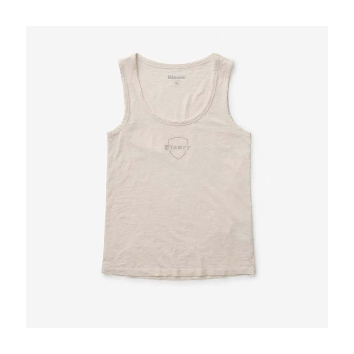 Αμάνικα/T-shirts χωρίς μανίκια Blauer Camisetas Mujer Modèle 26sbldh03413