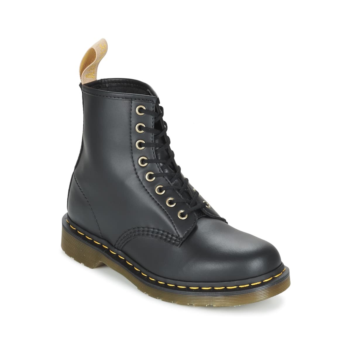 Μπότες Dr. Martens VEGAN 1460 BLACK FELIX RUB OFF