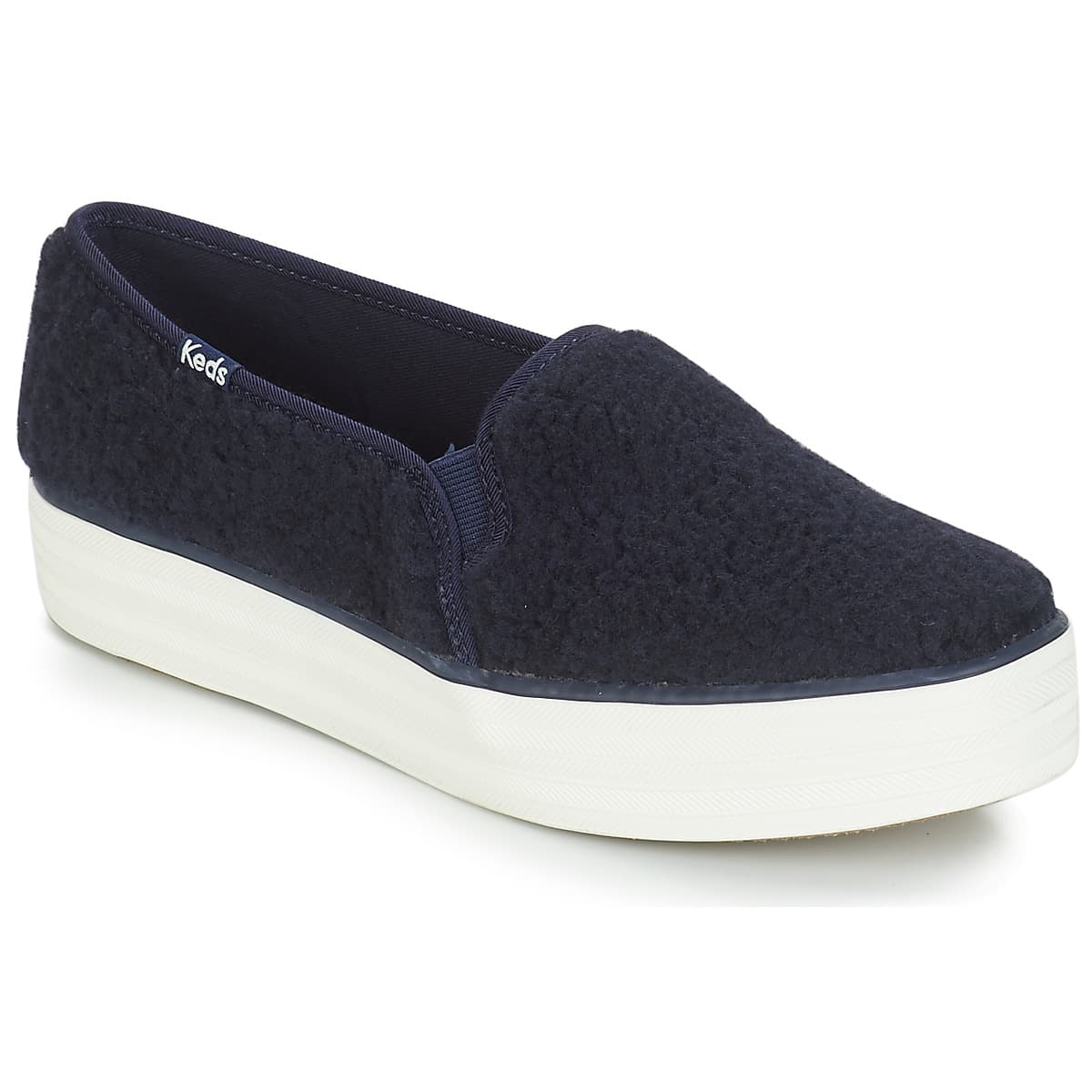 Slip on Keds TRIPLE DECKER FAUX SHEARLING