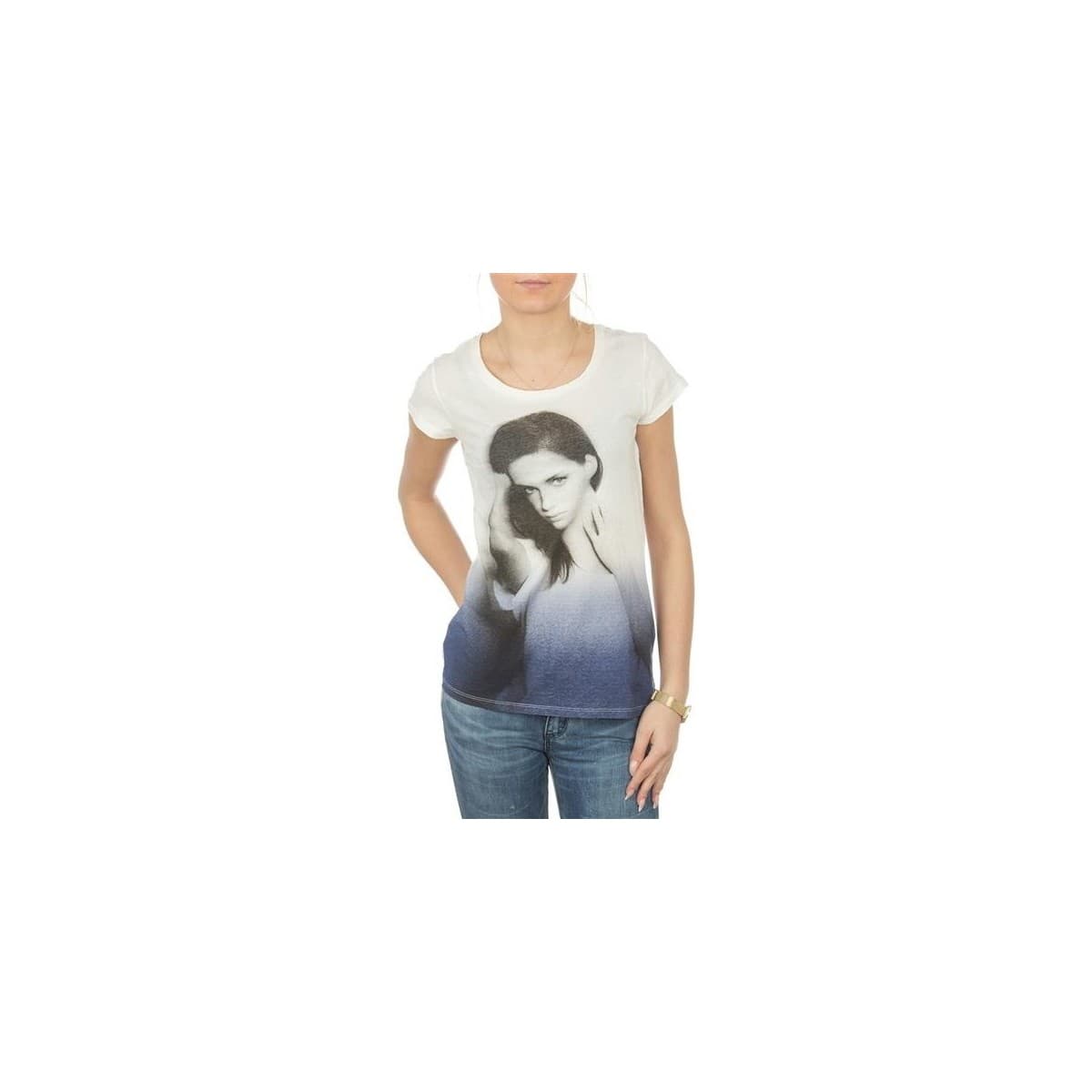 T-shirt με κοντά μανίκια Lee T-shirt Photo Tee Cloud Dancer L40IAUHA