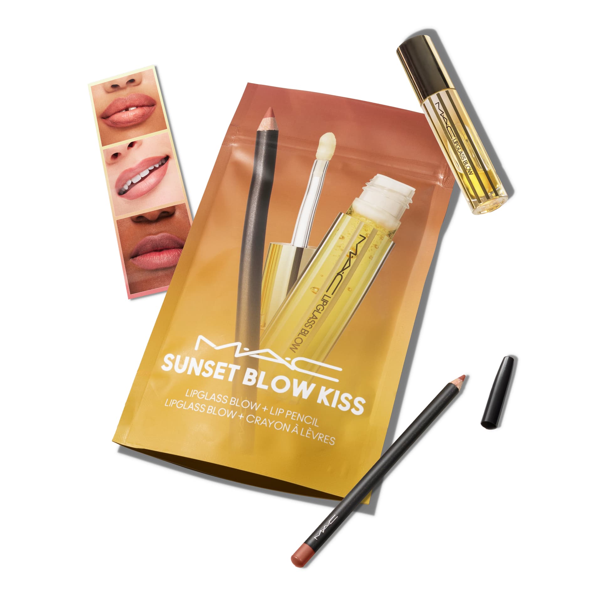 Sunset Blow Kiss Lip Combo