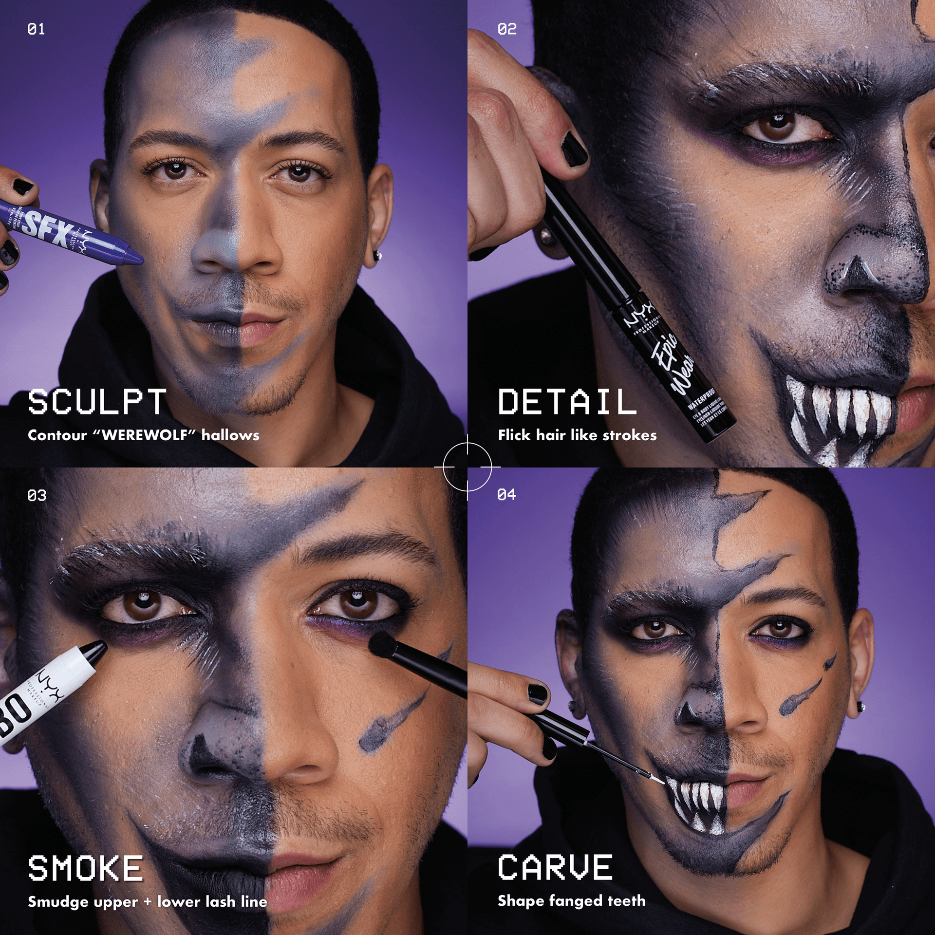 Sfx Face & Body Paint Sticks