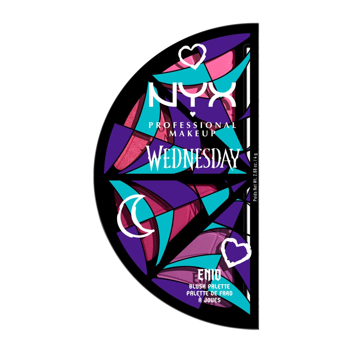 Wednesday Stained Glass Παλέτα Ρουζ