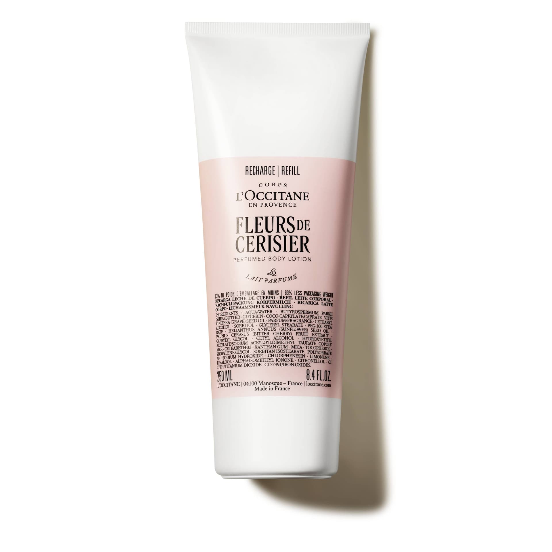 Fleurs de Cerisier Perfumed Body Lotion Refill 250ml