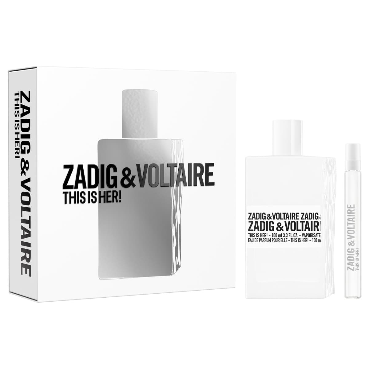 This is Her! Eau De Parfum 100ml & Travel Spray 10ml