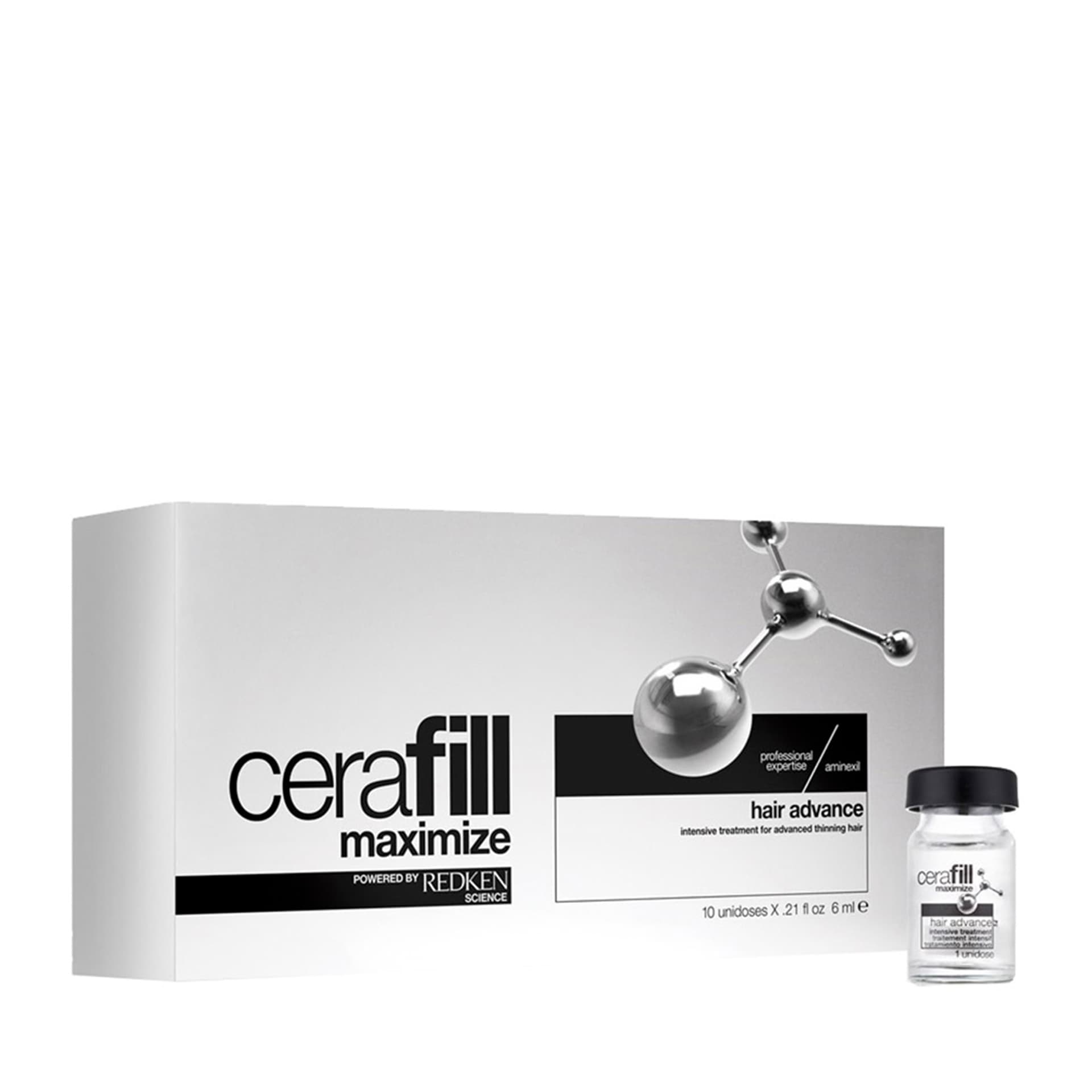 Cerafill Aminexil Αμπούλες 10x6ml60ml