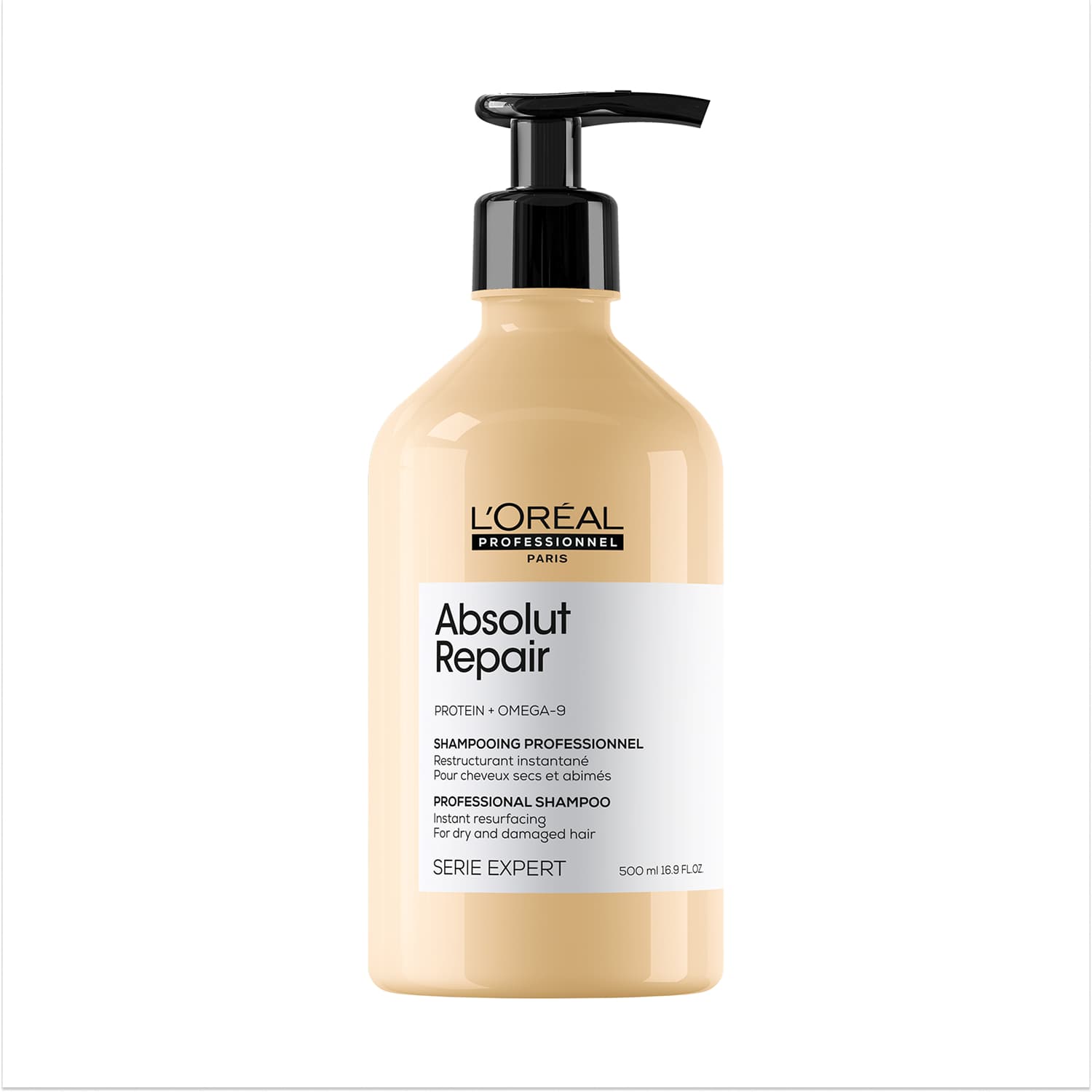 Serie Expert Absolut Repair Σαμπουάν Εντατικής Αναδόμησης για Ταλαιπωρημένα Μαλλιά | 500ml