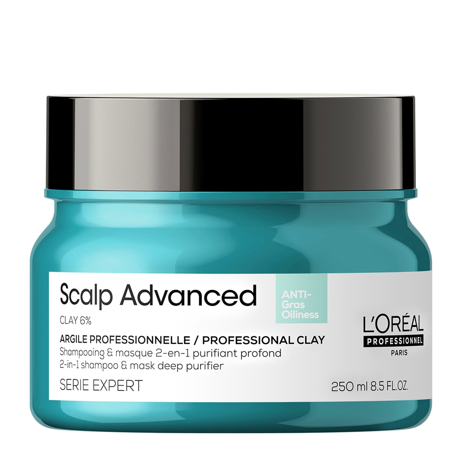 Serie Expert Scalp Advanced Anti-Oily Άργιλος Κατά Της Λιπαρότητας 250ml