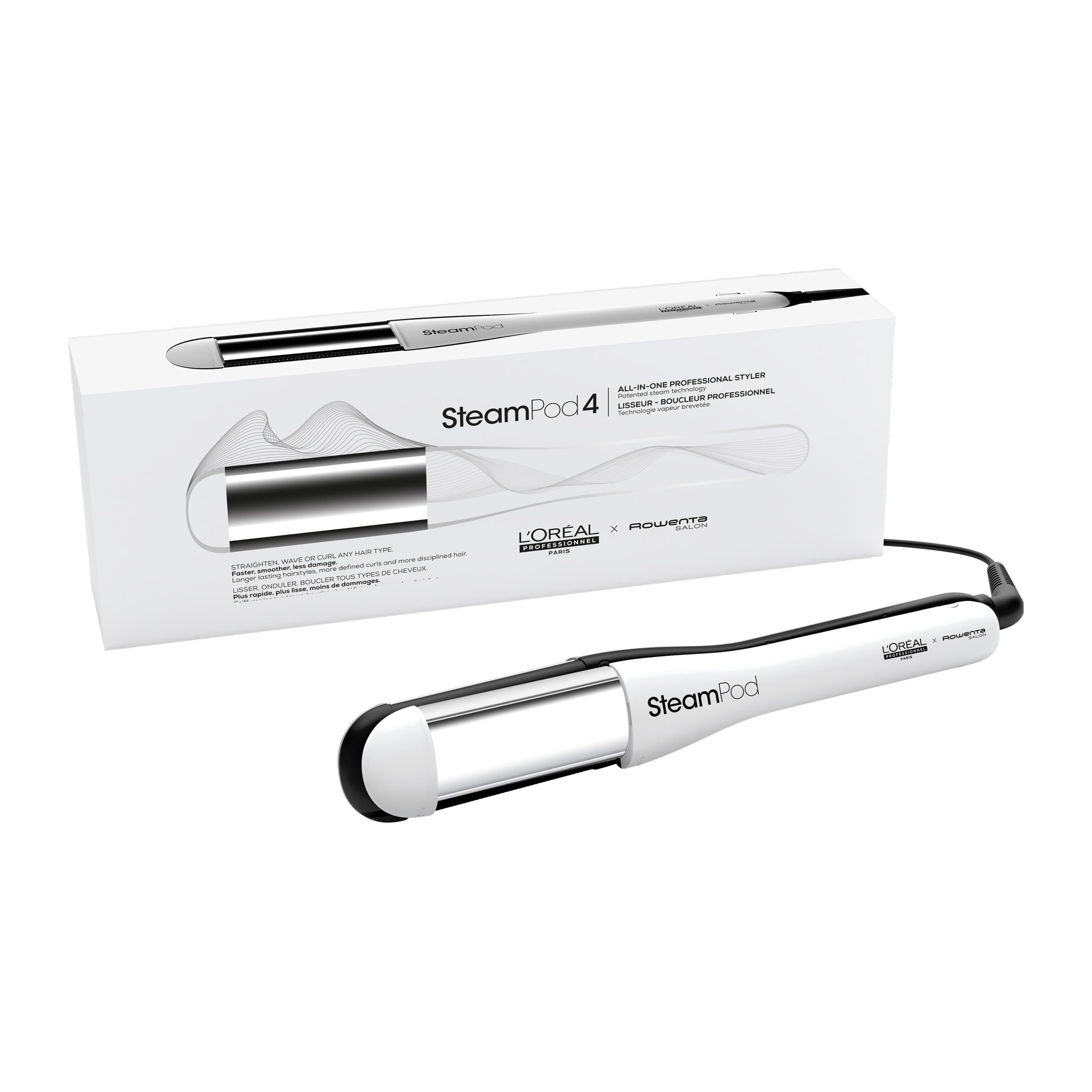 Steampod 4.0 Πρέσα Ατμού Για Ίσιωμα Και Μπούκλες