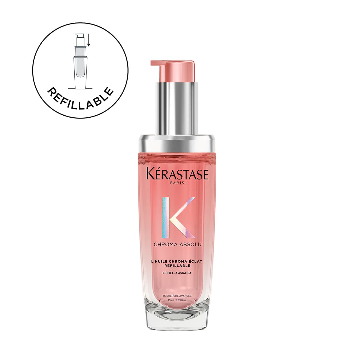 Chroma Absolu L'Ηuile Chroma Eclat Refillable Έλαιο Για Βαμμένα Μαλλιά 75ml