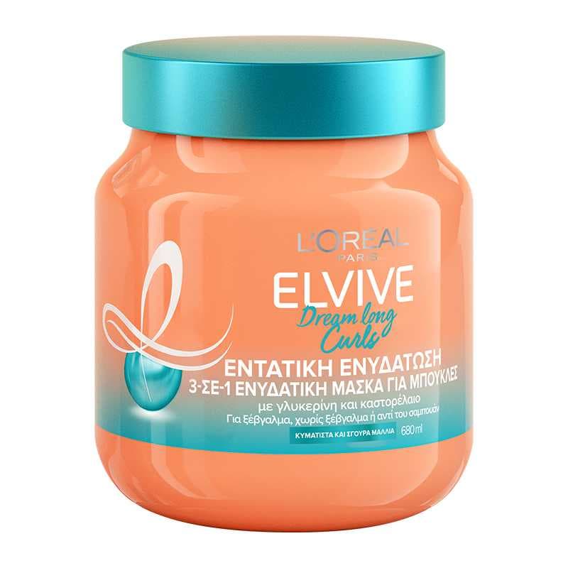 Elvive Dream Long Curls Ενυδατικη Μάσκα για Σγουρά Μαλλιά 680ml